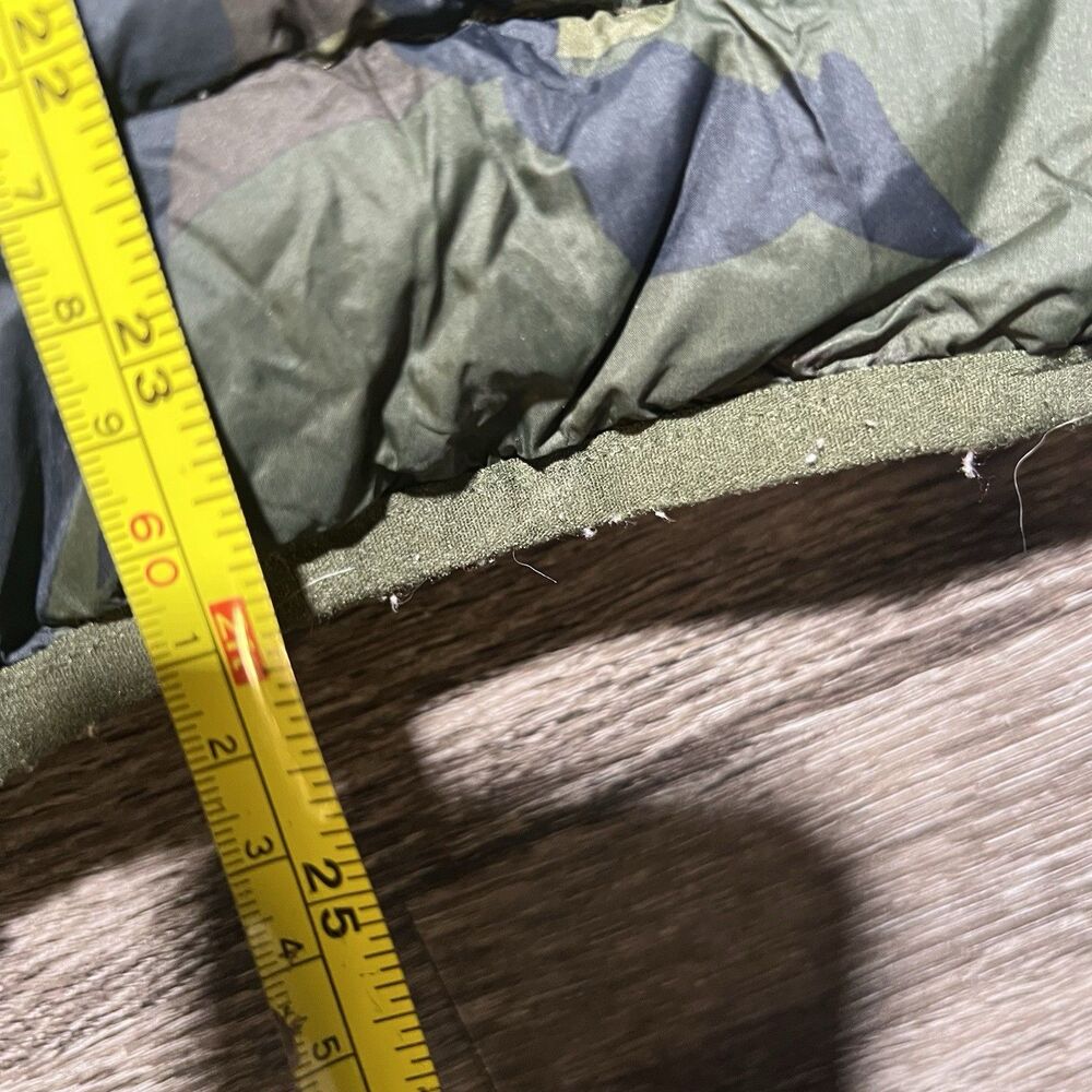 Men's Camo Quilted Puffer Vest - Green - Picture 7 of 10